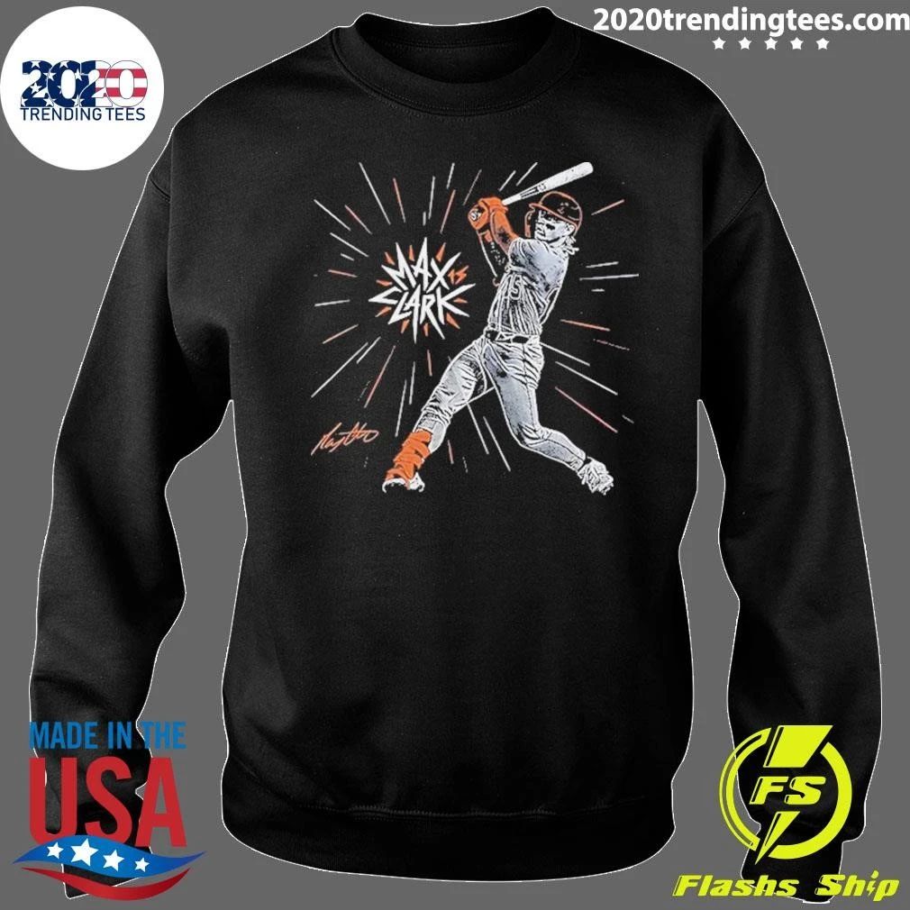 Max Clark Spark Detroit Baseball Signature Shirt