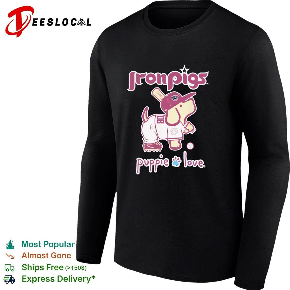 IronPigs Puppie Love Lehigh Valley IronPigs Unisex