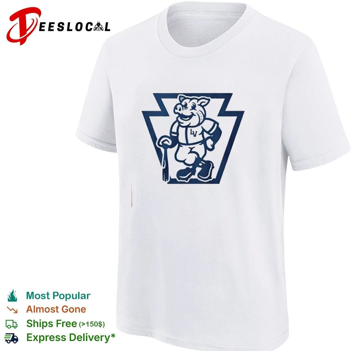 Lehigh Valley IronPigs Baseball Mascot Unisex