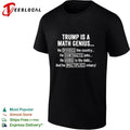 Trump Is a Math Genius He Divides the Country Subtracts Jobs Adds to the Debt Multiplies Misery