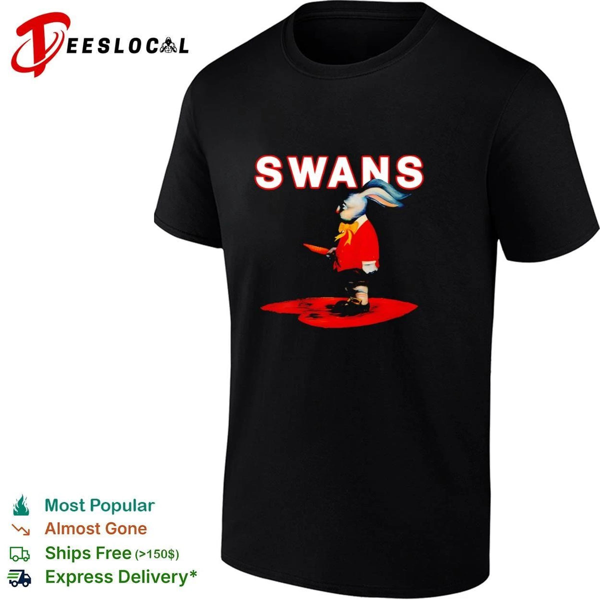 Swans Rabbit with Carrot Michael Gira Unisex