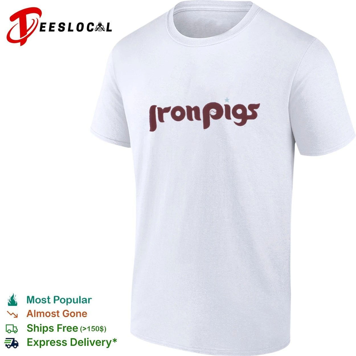 IronPigs Lehigh Valley IronPigs Minor League Baseball Unisex