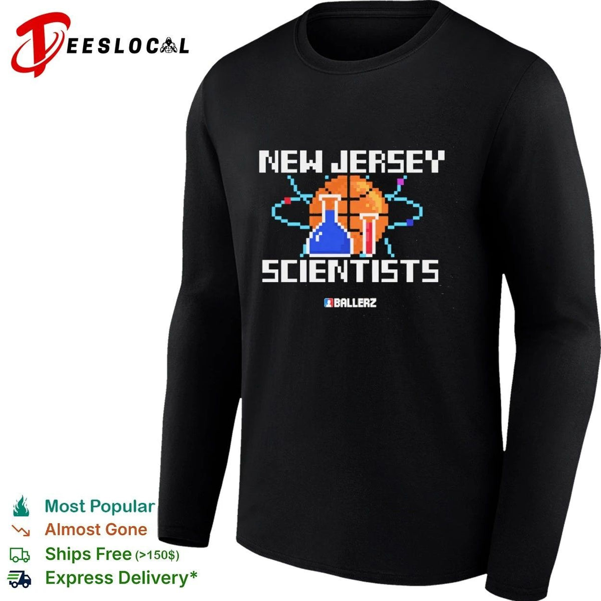 New Jersey Scientists Ballerz Basketball Unisex