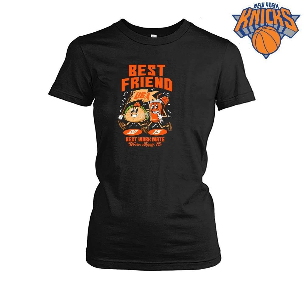 Friend USA Best Work Mate Worker Supply Co Taco Soda Cartoon Retro Shirt Unisex