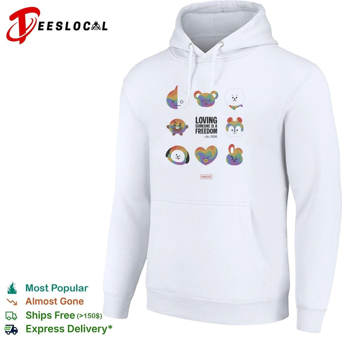 Loving Someone Is a Freedom Jin 2026 BT21 Unisex