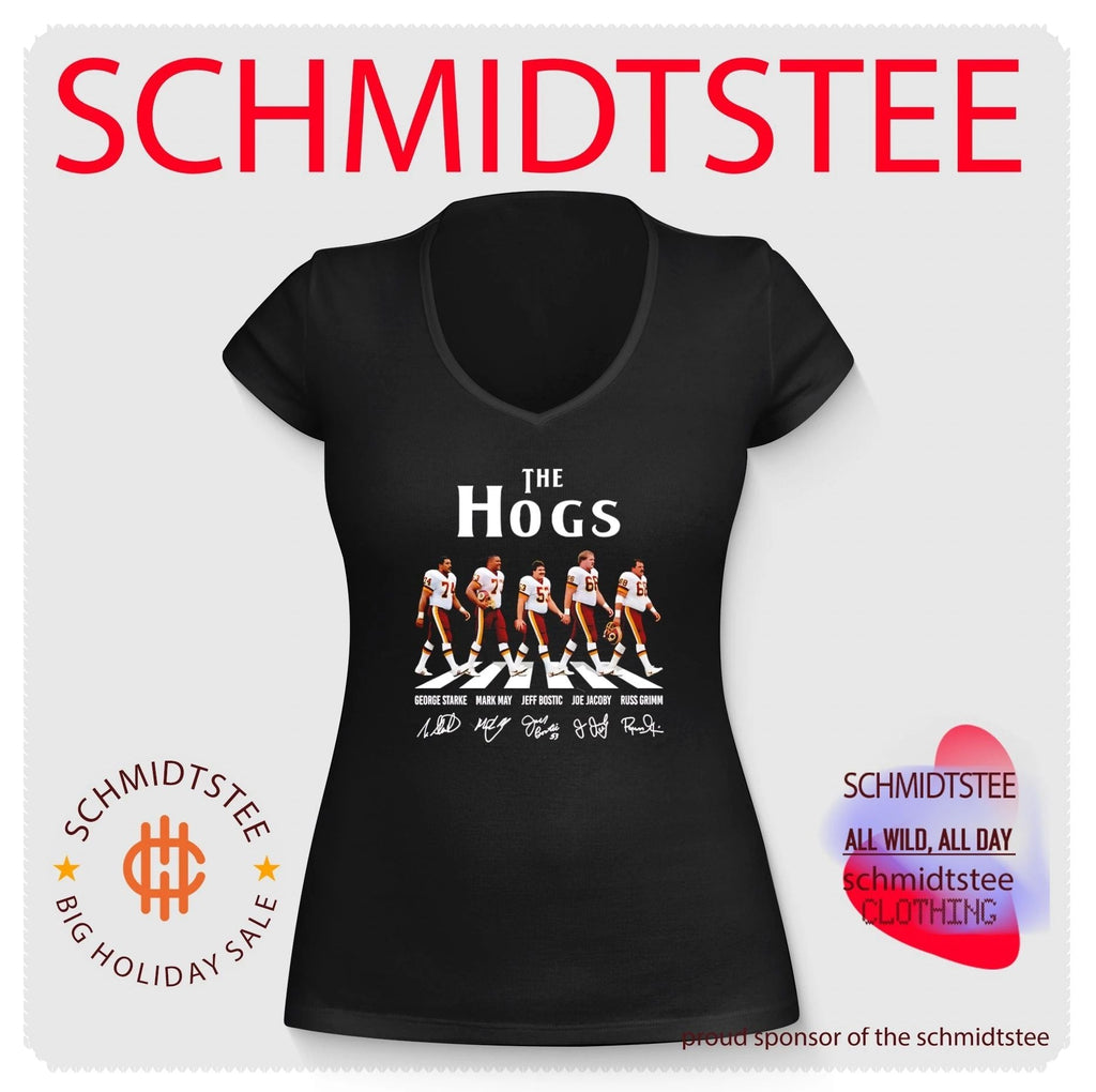 Washington Redskins the Hogs Abbey Road signature shirt Unisex