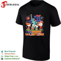 Peanuts Characters Happy 4th of July Tennessee Volunteers Unisex