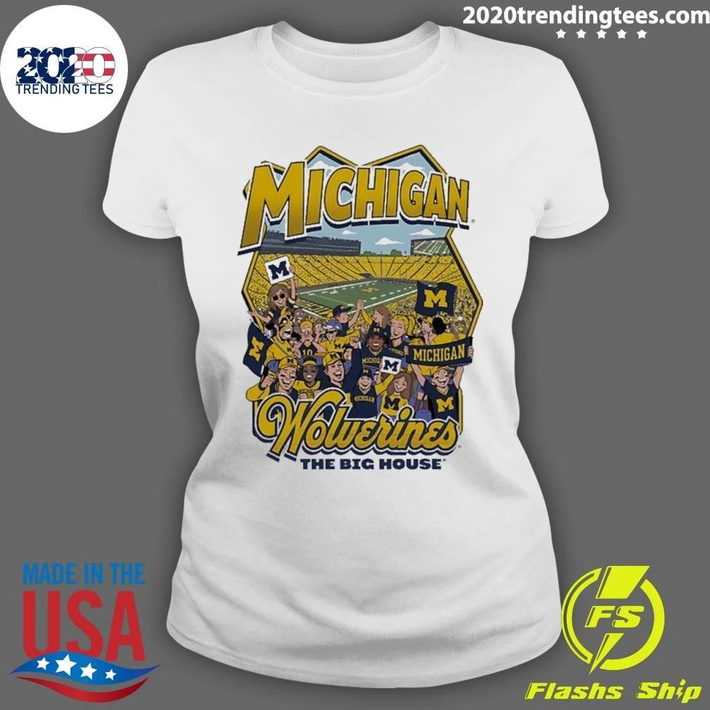 Michigan Wolverines The Big House 2026 Celebration Shirt