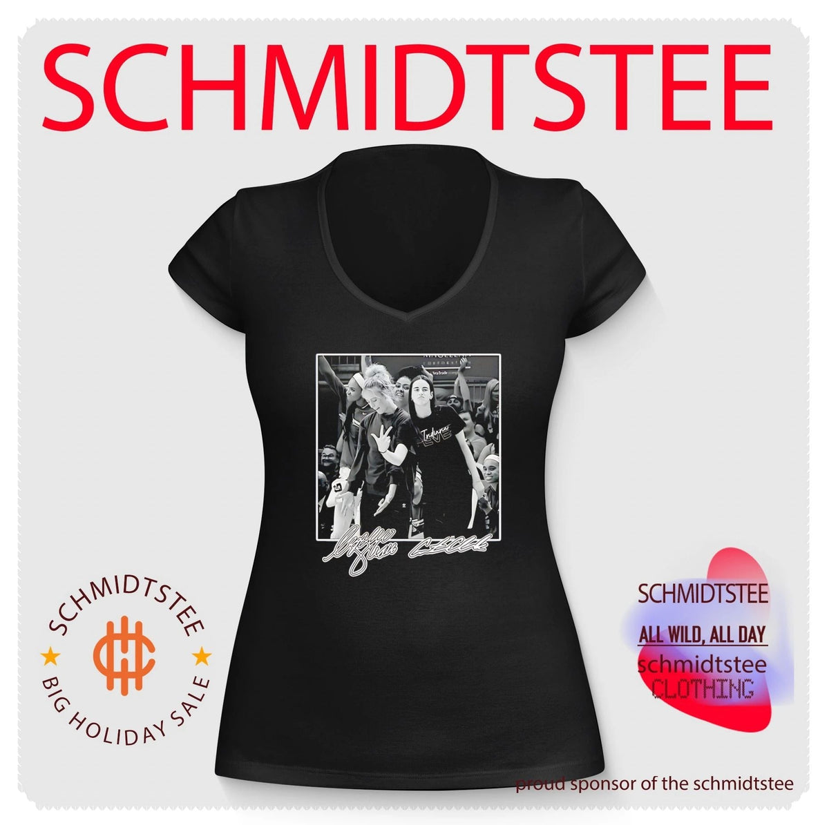 Indiana Fever Sophie Cunningham and Caitlin Clark signature shirt Unisex