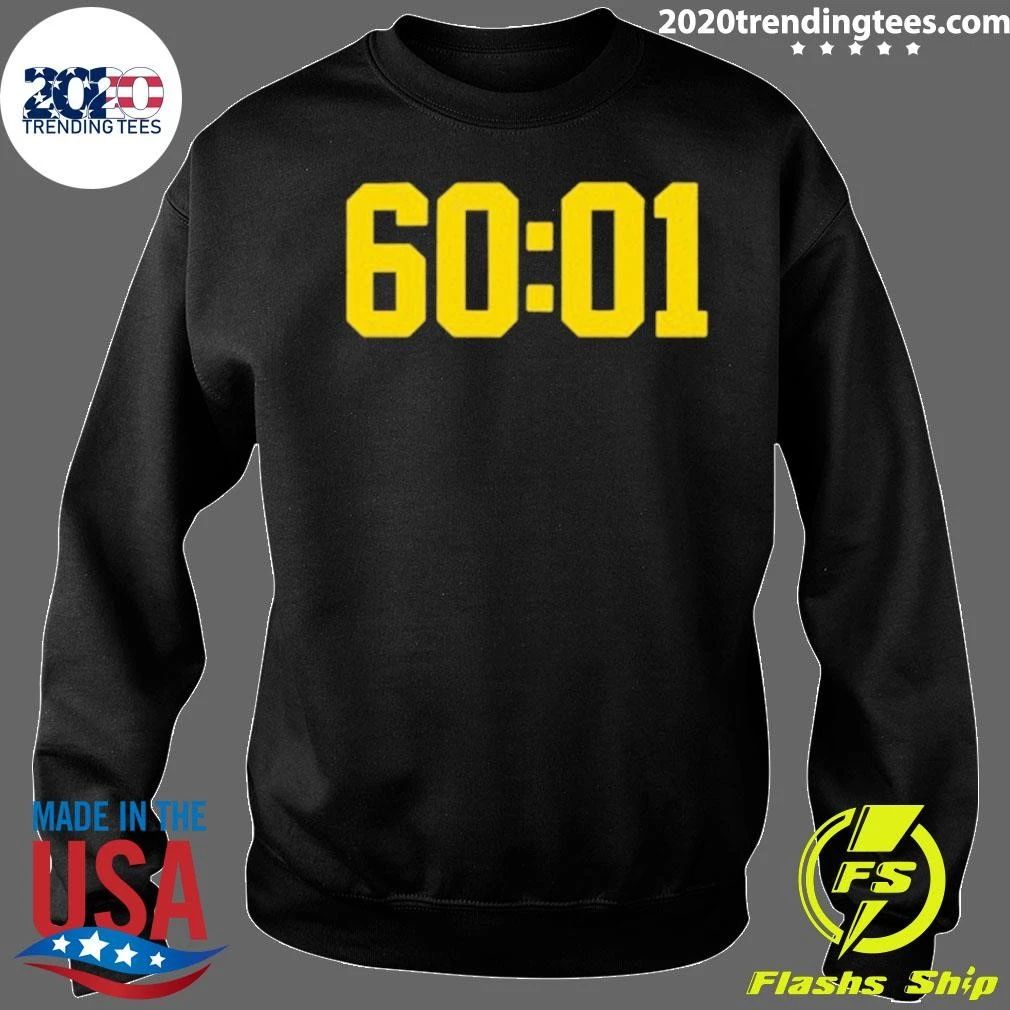 Michigan Wolverines 60 01 0 01 Second Shirt
