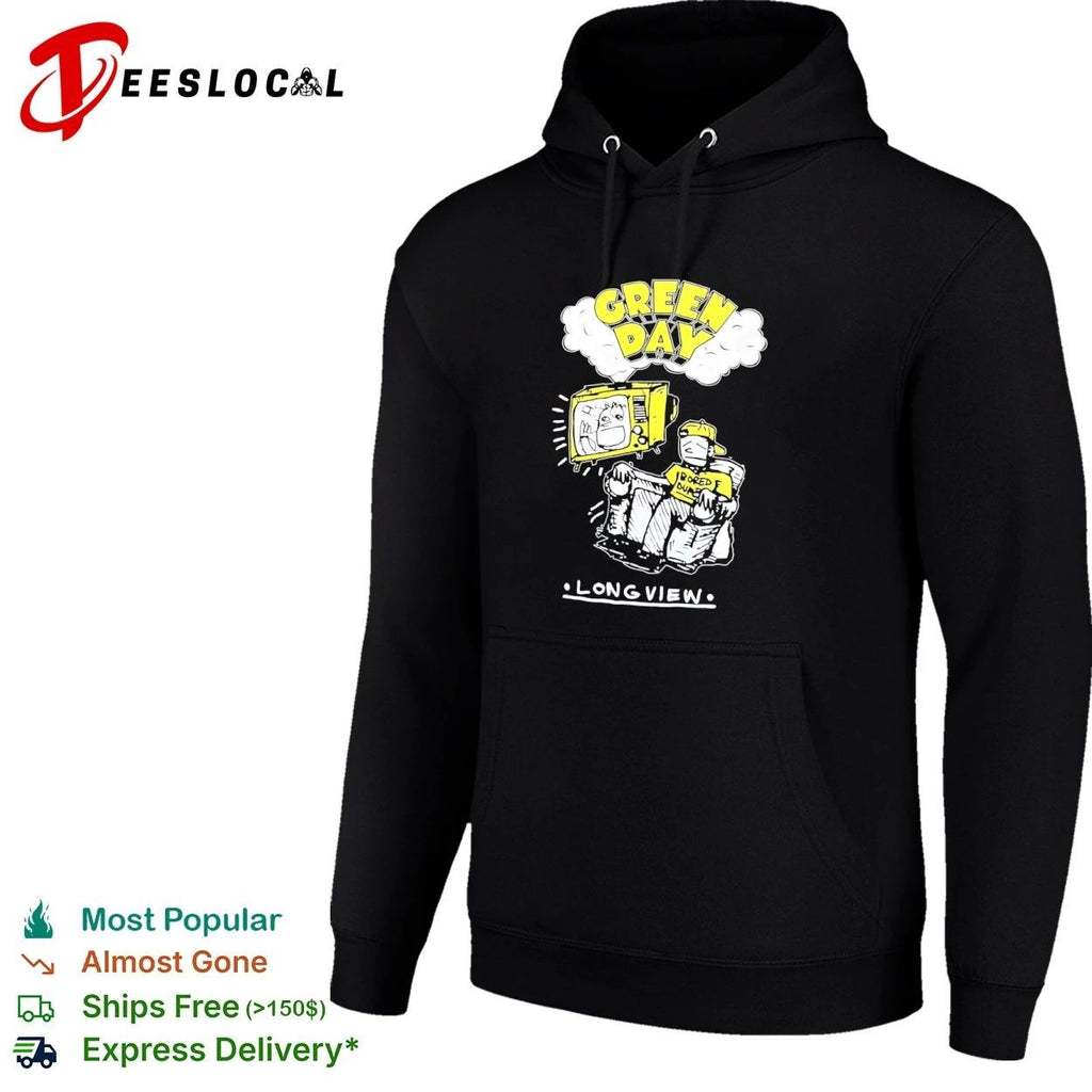 Green Day Long View Bored Out of My Mind Unisex