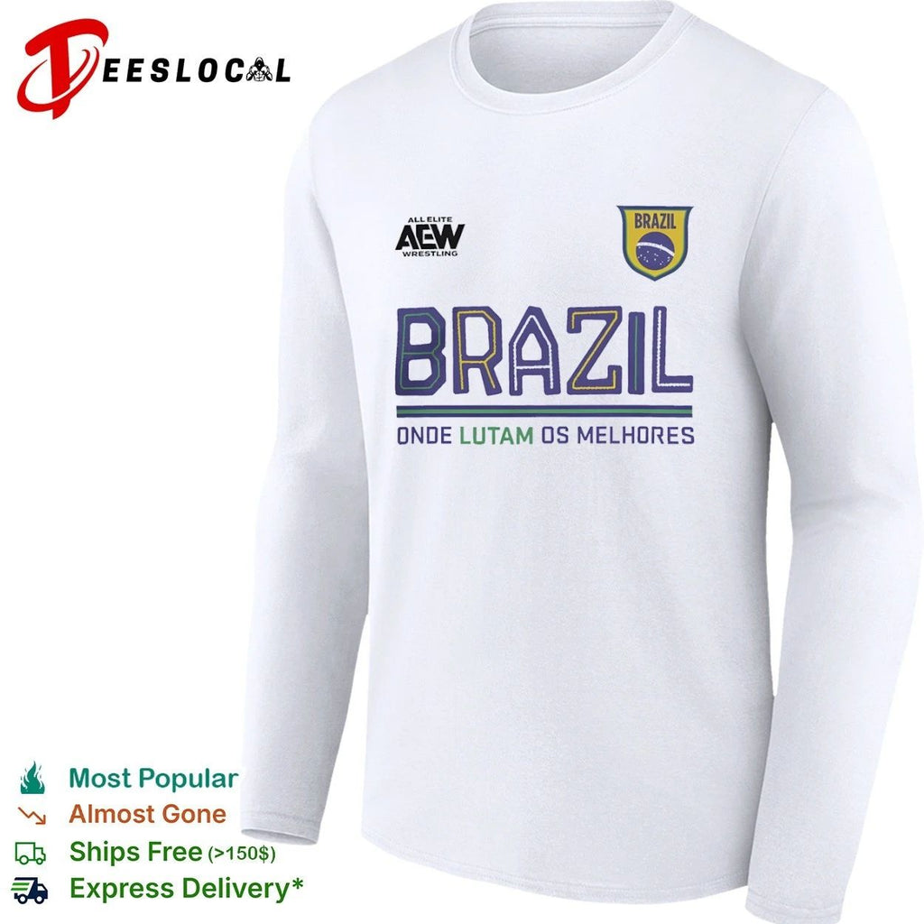 AEW Wrestling Brazil Onde Lutam Os Melhores Unisex