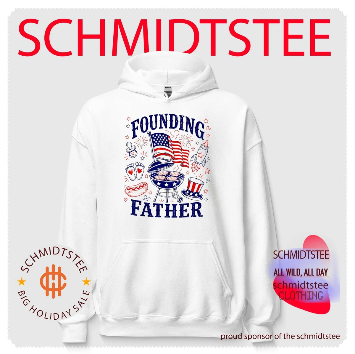 Founding Father Pregnancy Shirt Unisex