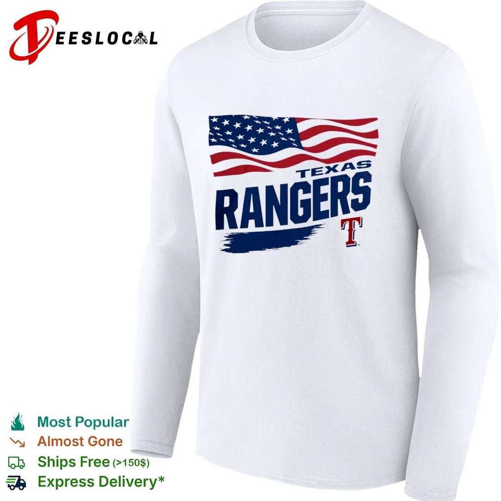 Texas Rangers Waving Flag Texas Rangers Starter Unisex