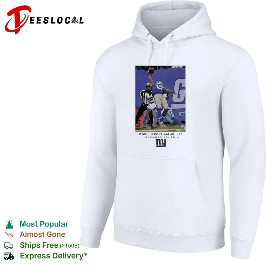 New York Giants Odell Beckham Jr November 23 2014 Unisex