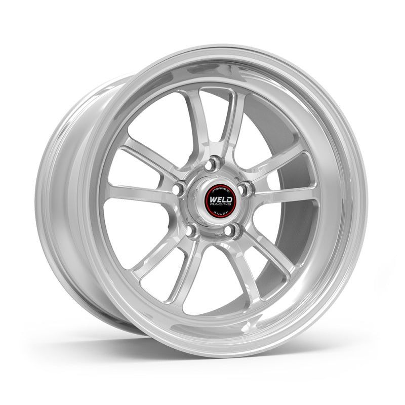Weld S70 RT-S 20x9in / 5×120 BP / 6.3in. BS – Polished Center – Polished Shell Wheel