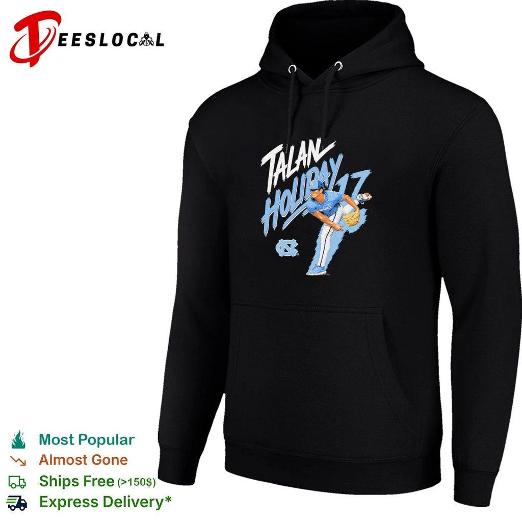 Talan Holliday 17 North Carolina Tar Heels Baseball Unisex