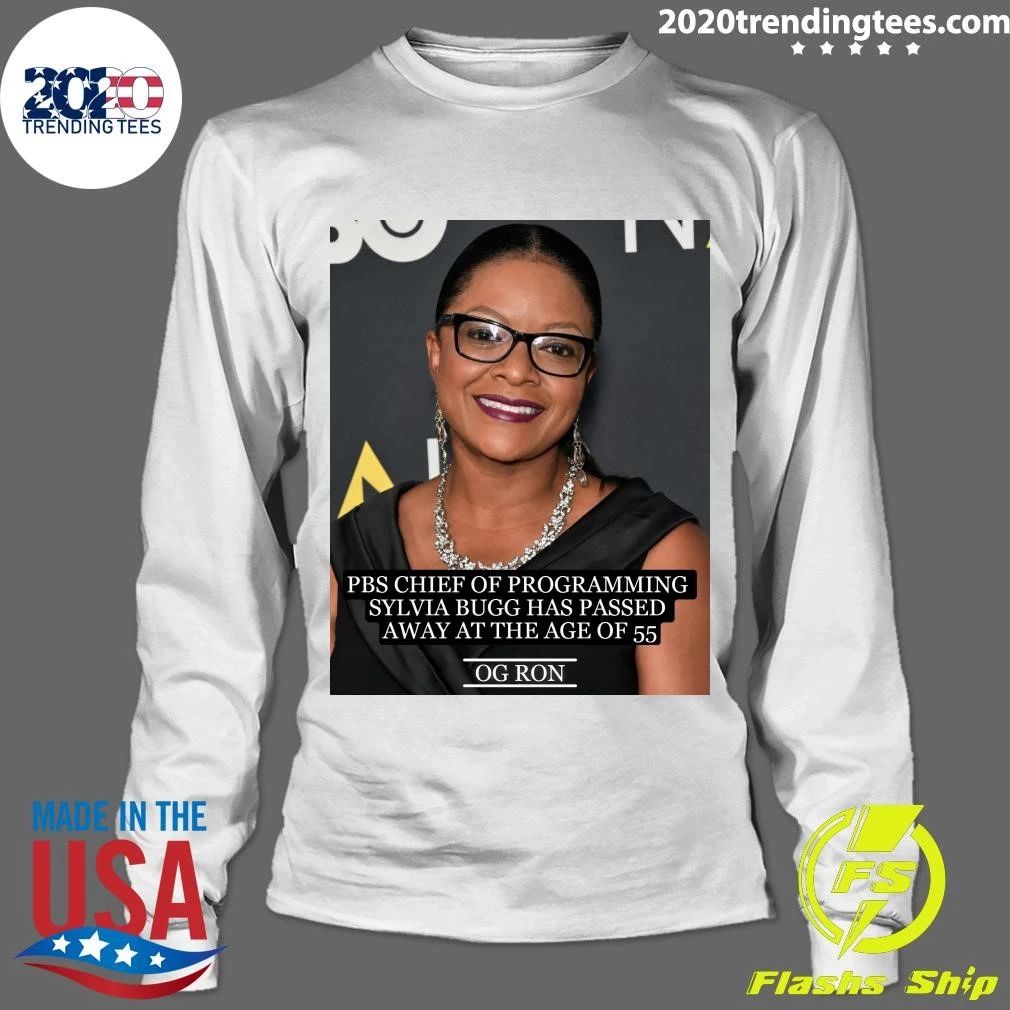 PBS Chief Of Programming Sylvia Bugg Has Passed Away At The Age Of 55 Shirt