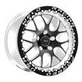 Weld S77 HD 17×9 / 6×5 BP / 5.9in BS Black Wheel (HD Low Pad) – Black Single Beadlock MT