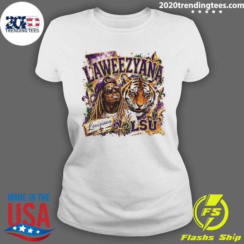 Laweezyana Tiger Lsu Louisiana Football Fan Shirt