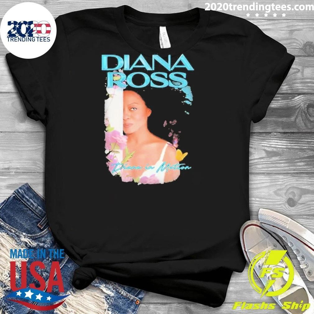 Diana Ross In Motion Photo Shirt