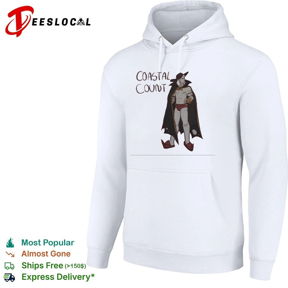 Coastal Count vampire fantasy character Unisex