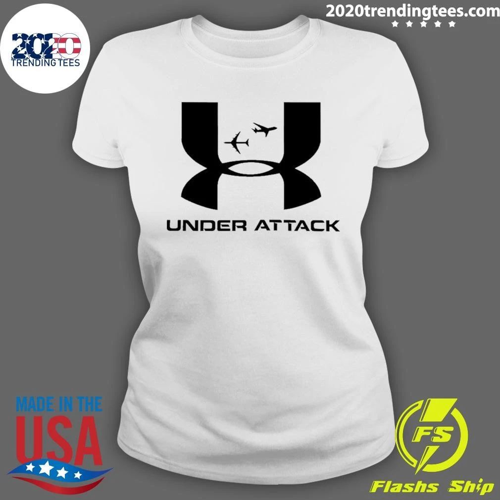 Under Attack Airplanes Parody Satire Airplane Shirt
