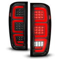 Anzo Full LED Tail Lights GMC Sierra 1500 (1924) 2500HD 3500HD (2025) [Halogen Models Only] Black Clear or Smoke Lens w/ Initiation & Sequential Signals