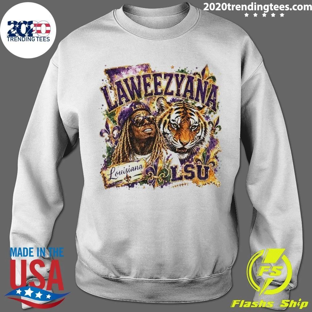 Laweezyana Tiger Lsu Louisiana Football Fan Shirt