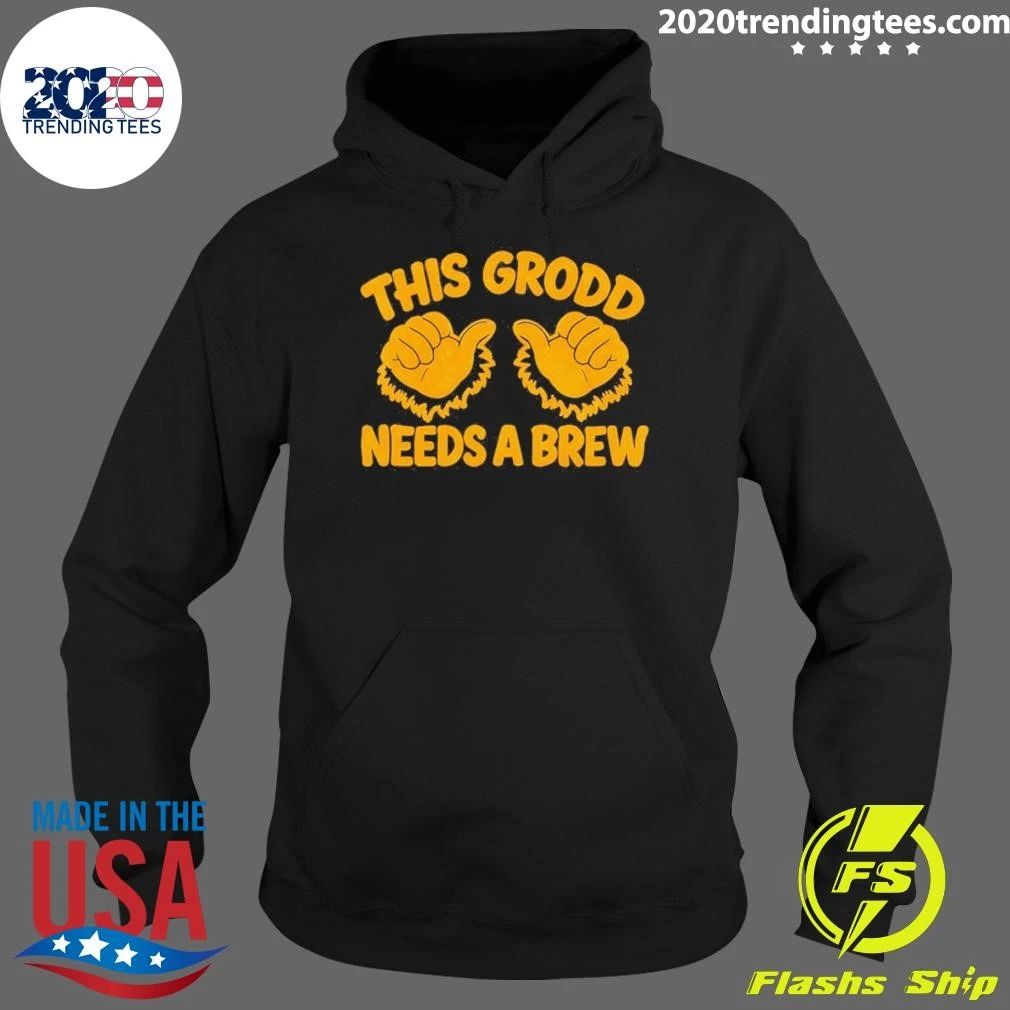 Gorilla Grodd This Grodd Needs A Brew Shirt