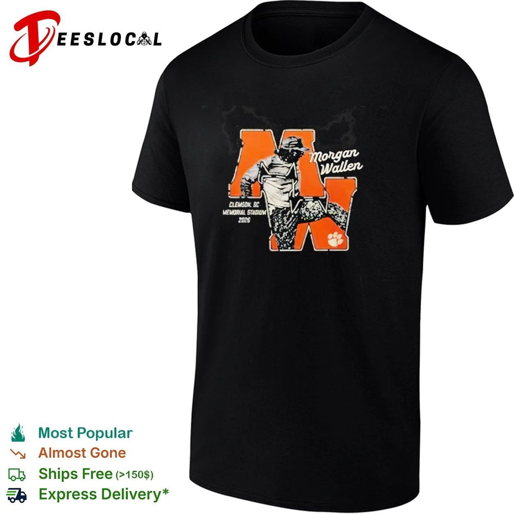Morgan Wallen Clemson Tigers Still The Problem Tour 2026 Memorial Stadium Unisex