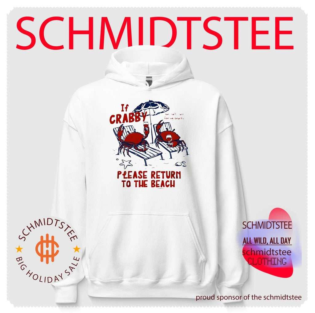 If Crabby Please Return to the Beach crab shirt Unisex