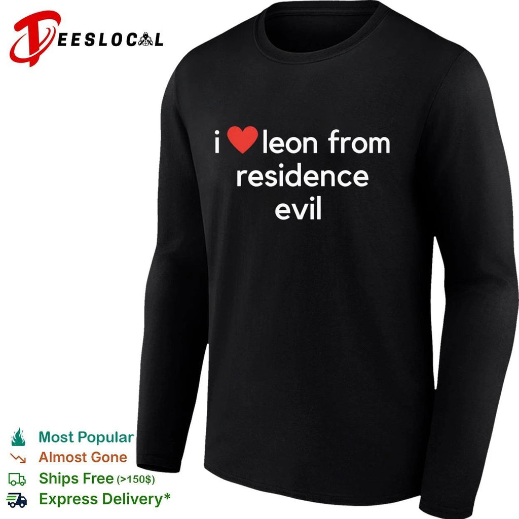 I Love Leon from Residence Evil Video Game Unisex