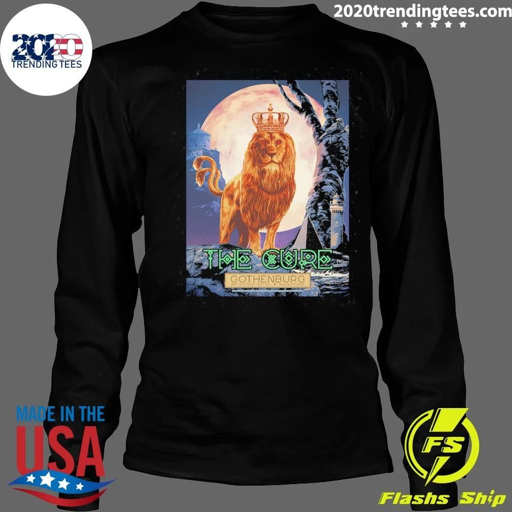 The Cure Gothenburg SE Event Tee At Way Out West Festival In Gothenburg SE On August 14 2026 Shirt