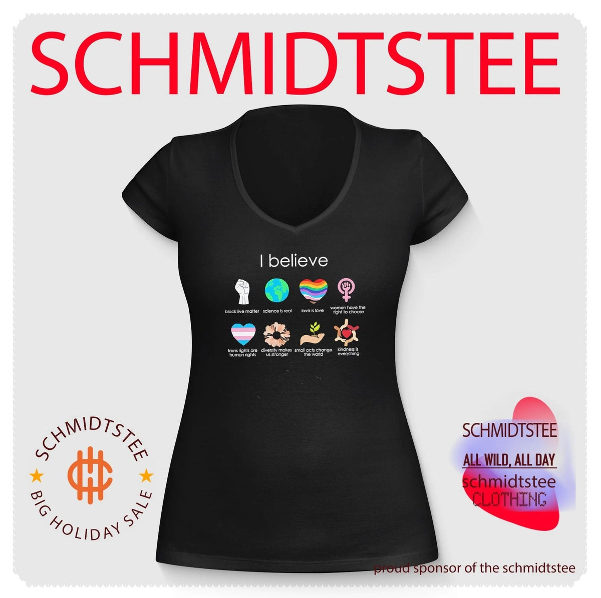 I belive graphic shirt Unisex