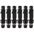 Genuine Delphi 25323972 25323971 GM Fuel Injectors Set of 6 2000-2005 GM 3.8L OHV