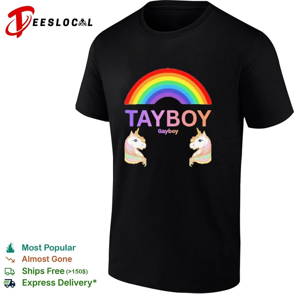 Tayboy Gayboy Unicorn Rainbow lgbtq gay pride Unisex