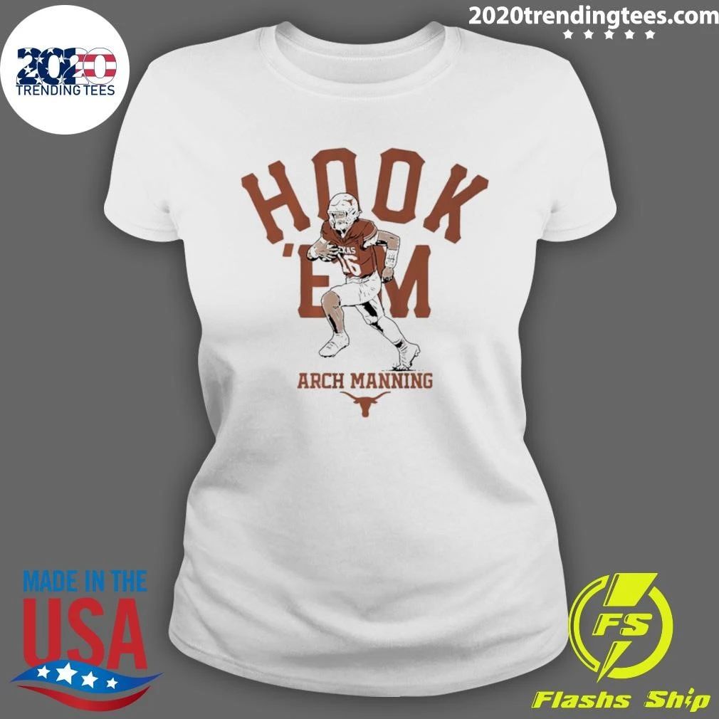 Hook ‘Em Arch Manning Texas Longhorn Football Shirt