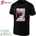 Woman Licking Lollipop black and white Unisex