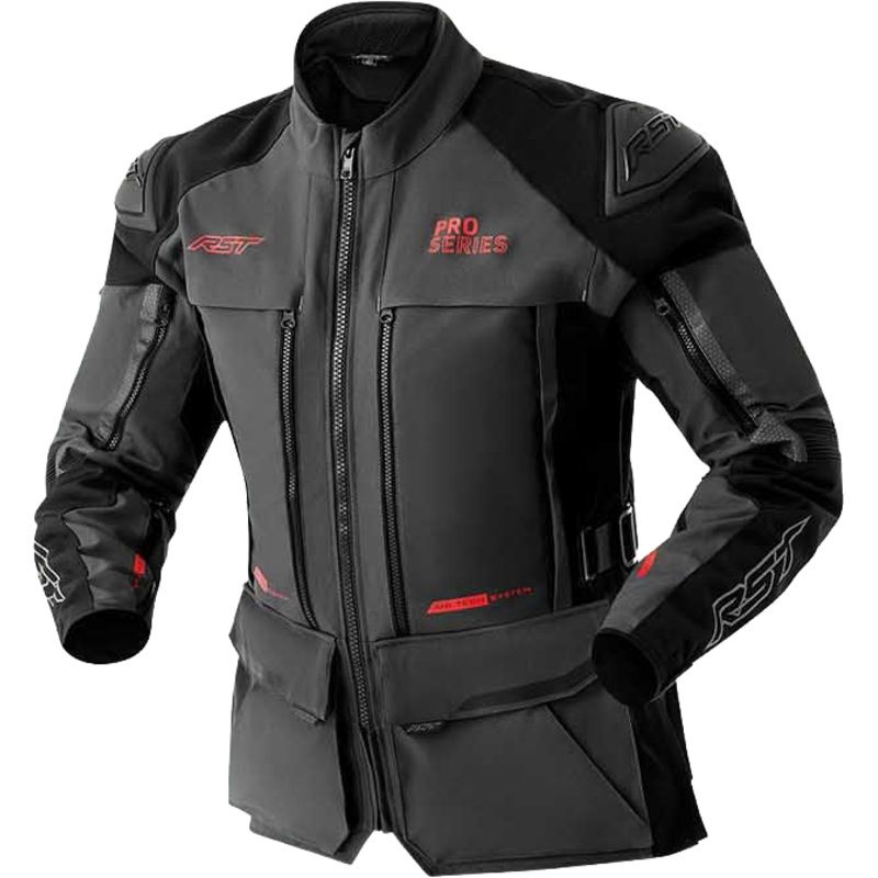 RST Ps Adventure D3o Jacket Grey/Black Textile Sm 103599GRY-40
