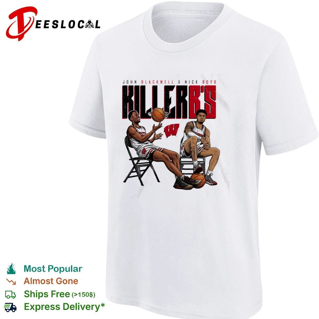 John Blackwell X Nick Boyd Killer B’s Wisconsin Badgers Unisex