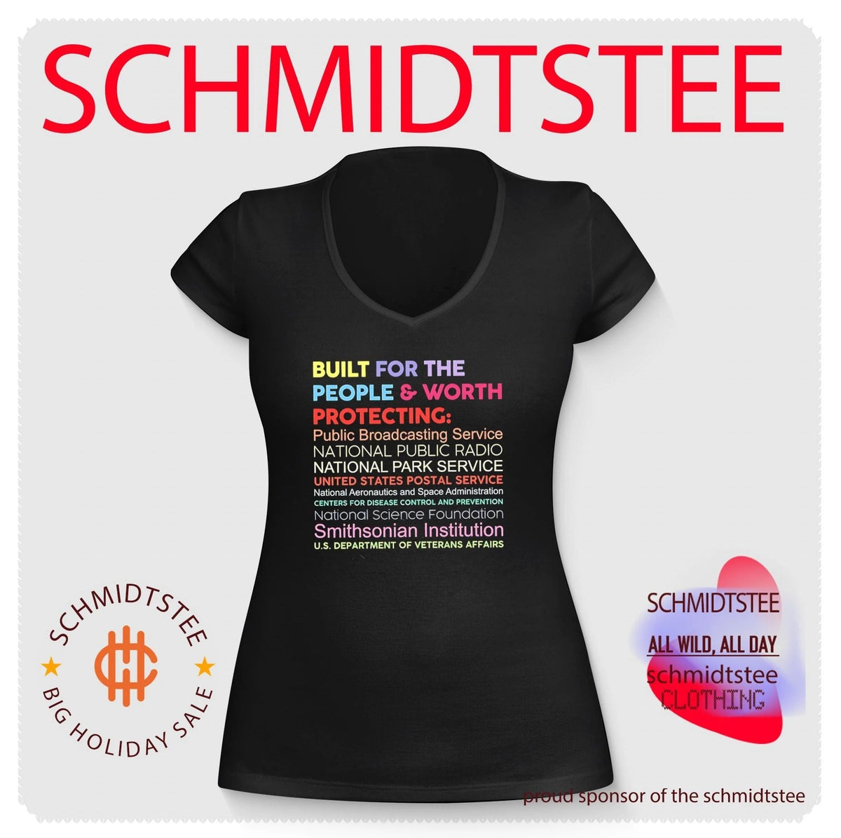 Built for the people and worth protecting public broadcasting service shirt Unisex