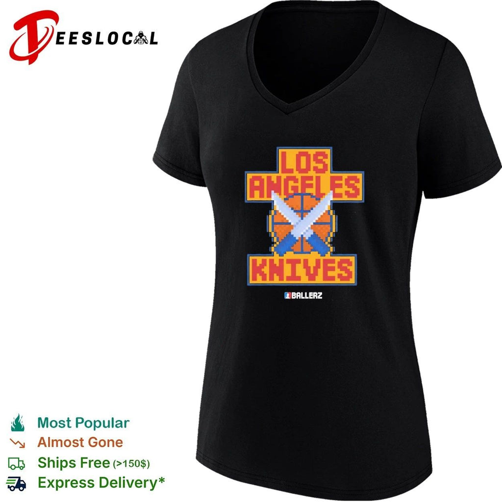 Los Angeles Knives Basketball Pixel Art Unisex
