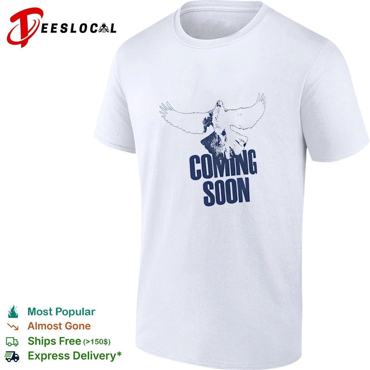 Coming Soon Dove inspirational bird Unisex