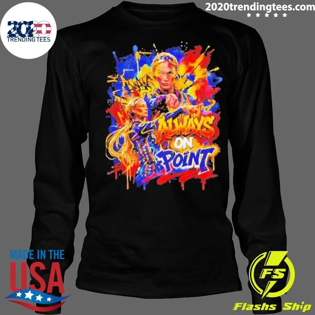 Sophie Cunningham Always on Point Indiana Fever Shirt