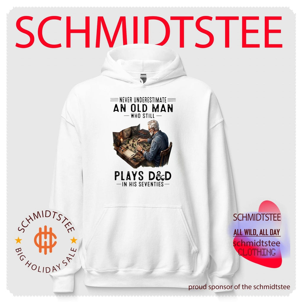 Never Underestimate An Old Man Who Still Play Dd In His Seventies Shirt Unisex