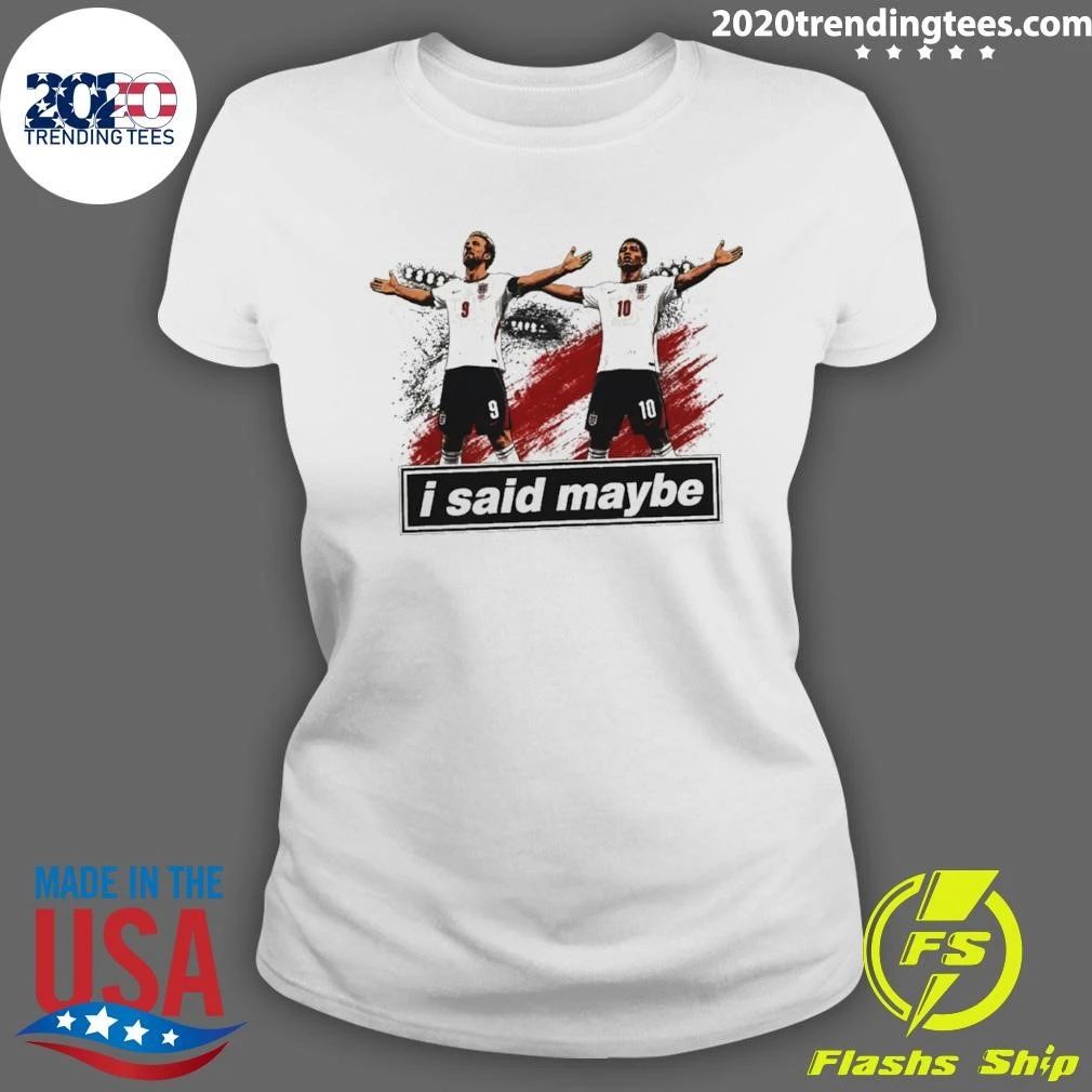Jude Bellingham And Harry Kane Oasis I Said Maybe England World Cup 2026 Shirt