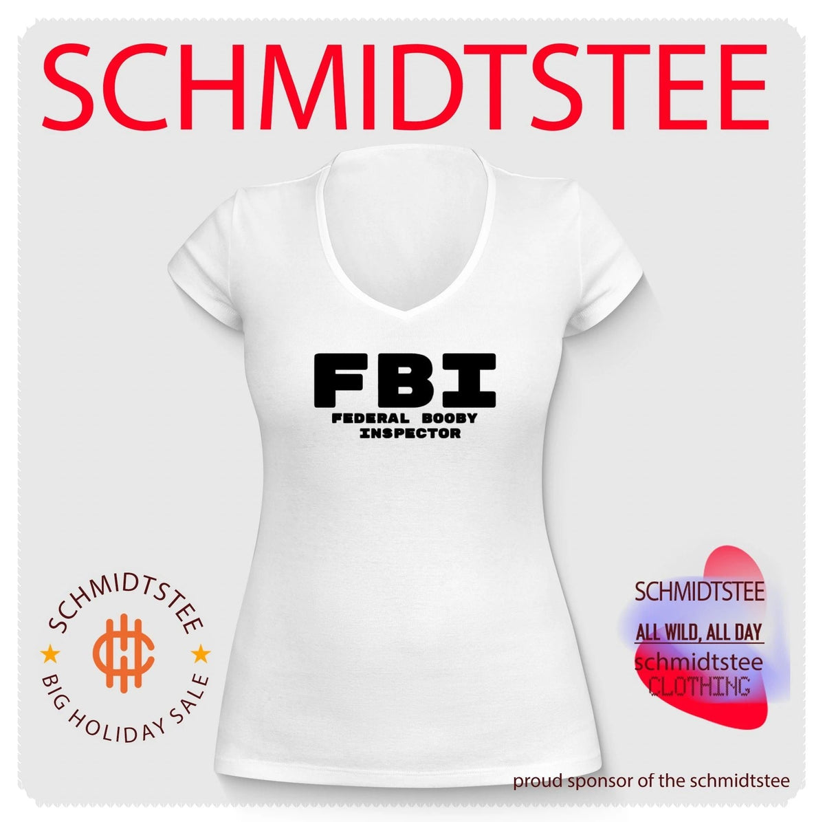 FBI Federal Booby Inspector shirt Unisex