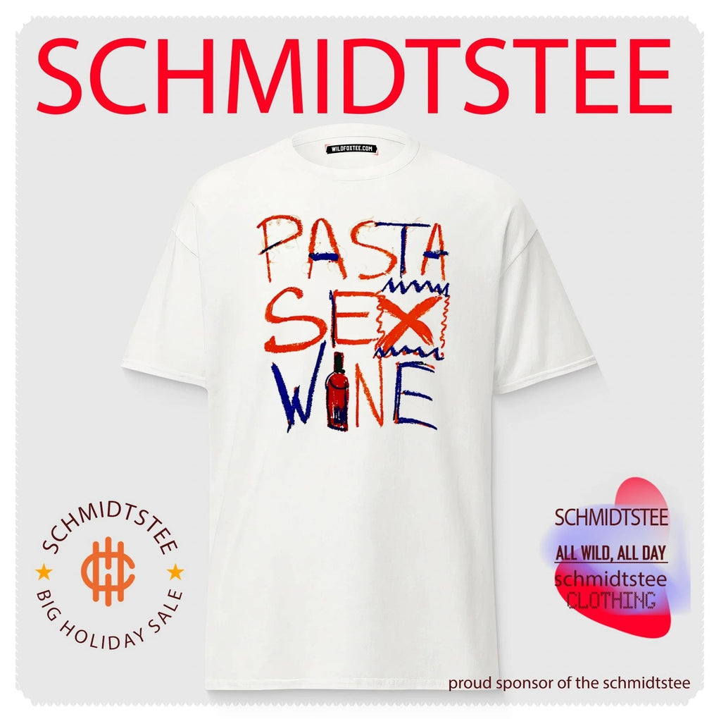 Pasta Sex Wine signature shirt Unisex