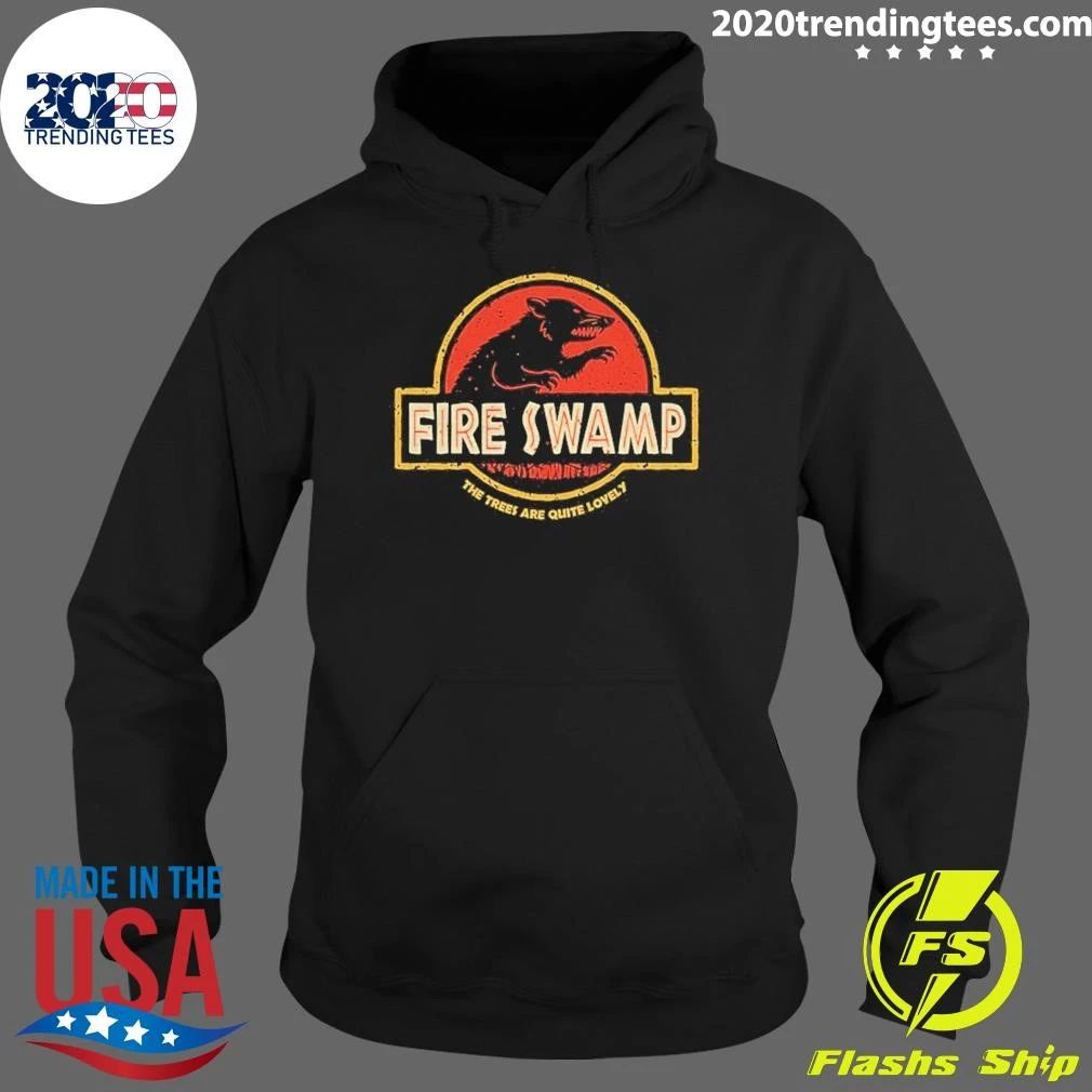 Jurassic Swamp Fire Swam The Trees Are Quite Lovely Shirt